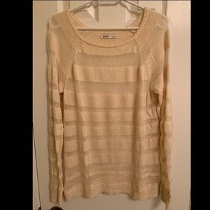 Old Navy cream sweater